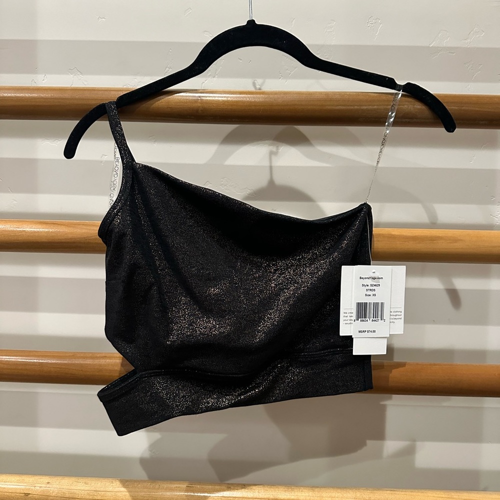 Beyond Yoga One Shoulder Crop